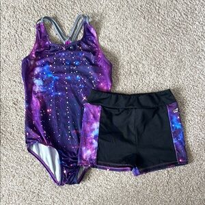 Kids Galaxy Costume Set - Purple and Black